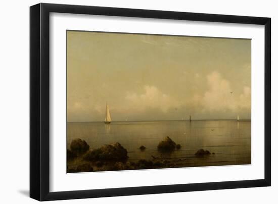 Thimble Island, CT, 1875-1876-Martin Johnson Heade-Framed Giclee Print