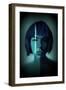 Thin Blue Line, 2022 (Digital)-Roberta Murray-Framed Giclee Print