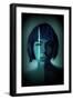 Thin Blue Line, 2022 (Digital)-Roberta Murray-Framed Giclee Print