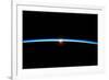 Thin Blue Line of Earth Atmosphere-null-Framed Photo