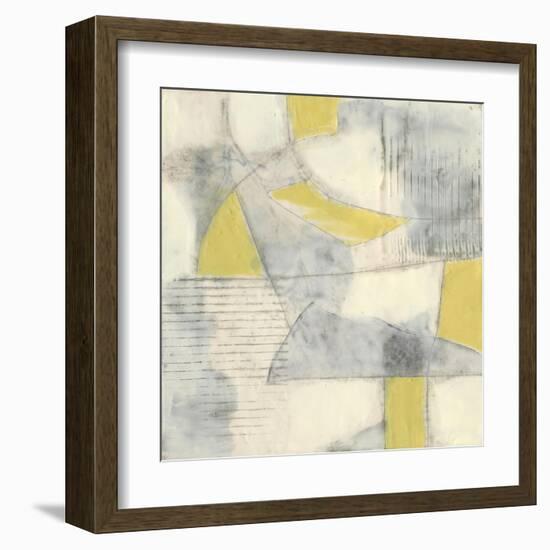 Thin Grey Lines II-Jennifer Goldberger-Framed Art Print