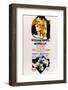 Thin Man Poster Two with William Powell and Myrna Loy-Movie Star News-Framed Photo