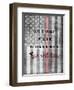 Thin Red Line-Natalie Carpentieri-Framed Art Print