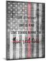 Thin Red Line-Natalie Carpentieri-Mounted Art Print