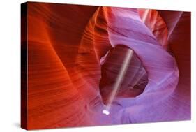 Thin Sunray Antelope Canyon-null-Stretched Canvas