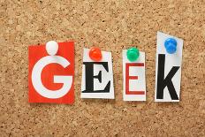 The Word Geek-thinglass-Photographic Print