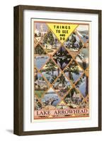 Things to See and Do in Lake Arrowhead, California-null-Framed Art Print