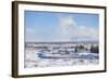 Thingvallabaer and River Oxara, Thingvellir National Park, UNESCO World Heritage Site, Iceland-Neale Clark-Framed Photographic Print