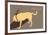 Think Big - Naturals Version-Dog is Good-Framed Art Print