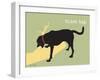 Think Big-Dog is Good-Framed Premium Giclee Print