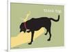 Think Big-Dog is Good-Framed Premium Giclee Print