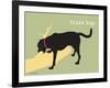 Think Big-Dog is Good-Framed Art Print