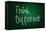 Think Different-airdone-Framed Stretched Canvas