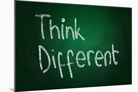 Think Different-airdone-Mounted Art Print