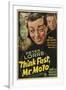 Think Fast, Mr. Moto, Peter Lorre, 1937-null-Framed Photo