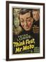 Think Fast, Mr. Moto, Peter Lorre, 1937-null-Framed Photo