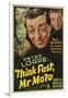 Think Fast, Mr. Moto, Peter Lorre, 1937-null-Framed Photo