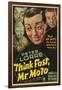 Think Fast, Mr. Moto, Peter Lorre, 1937-null-Framed Photo