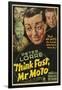 Think Fast, Mr. Moto, Peter Lorre, 1937-null-Framed Photo