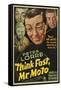 Think Fast, Mr. Moto, Peter Lorre, 1937-null-Framed Stretched Canvas