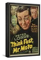 Think Fast, Mr. Moto, Peter Lorre, 1937-null-Framed Photo