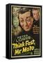 Think Fast, Mr. Moto, Peter Lorre, 1937-null-Framed Stretched Canvas