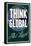 Think Global Act Local-null-Framed Stretched Canvas