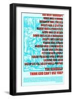 Think God Can't Use You?-null-Framed Art Print