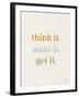 Think It Retro-Laura Marshall-Framed Art Print