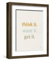 Think It Retro-Laura Marshall-Framed Art Print