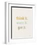 Think It Retro-Laura Marshall-Framed Art Print