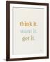 Think It Retro-Laura Marshall-Framed Art Print