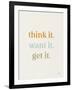 Think It Retro-Laura Marshall-Framed Art Print