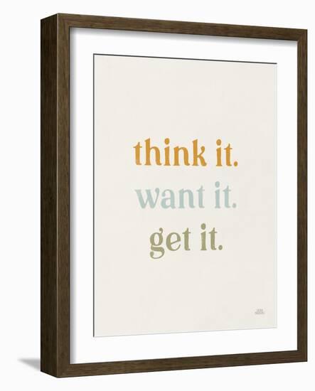 Think It Retro-Laura Marshall-Framed Art Print