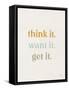 Think It Retro-Laura Marshall-Framed Stretched Canvas