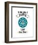 Think Like A Proton White-Color Me Happy-Framed Art Print