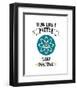 Think Like A Proton White-Color Me Happy-Framed Art Print