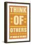 Think of Others-John Golden-Framed Art Print