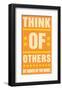 Think of Others-John Golden-Framed Art Print