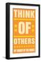 Think of Others-John Golden-Framed Art Print