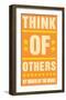 Think of Others-John Golden-Framed Art Print
