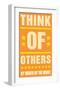 Think of Others-John Golden-Framed Art Print