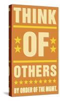 Think of Others-John Golden-Stretched Canvas