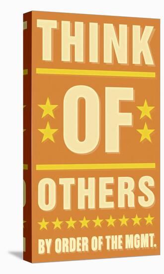 Think of Others-John Golden-Stretched Canvas