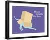 Think Outside Box-Dog is Good-Framed Art Print