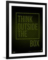 Think Outside of The Box Poster-NaxArt-Framed Premium Giclee Print