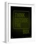 Think Outside of The Box Poster-NaxArt-Framed Art Print