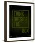 Think Outside of The Box Poster-NaxArt-Framed Art Print