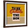 Think Outside the Box 1-Lorand Okos-Framed Art Print