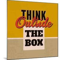 Think Outside the Box 1-Lorand Okos-Mounted Art Print